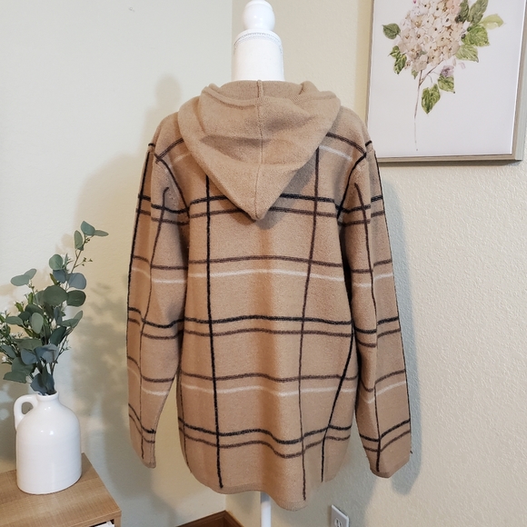 Cherokee 100% wool vintage sweater jacket! Size XL. - Picture 4 of 7